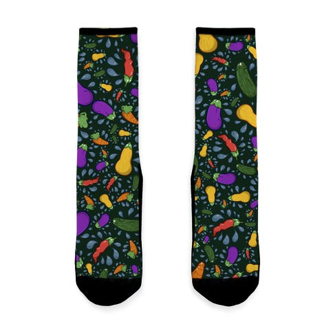 Penis Produce Pattern Socks